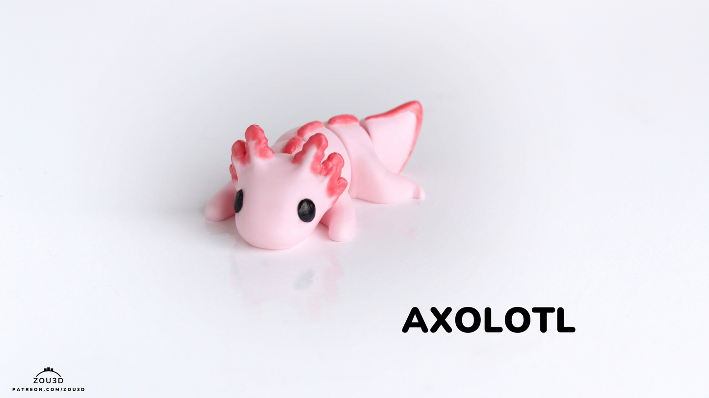 Flexi Animal Keychain