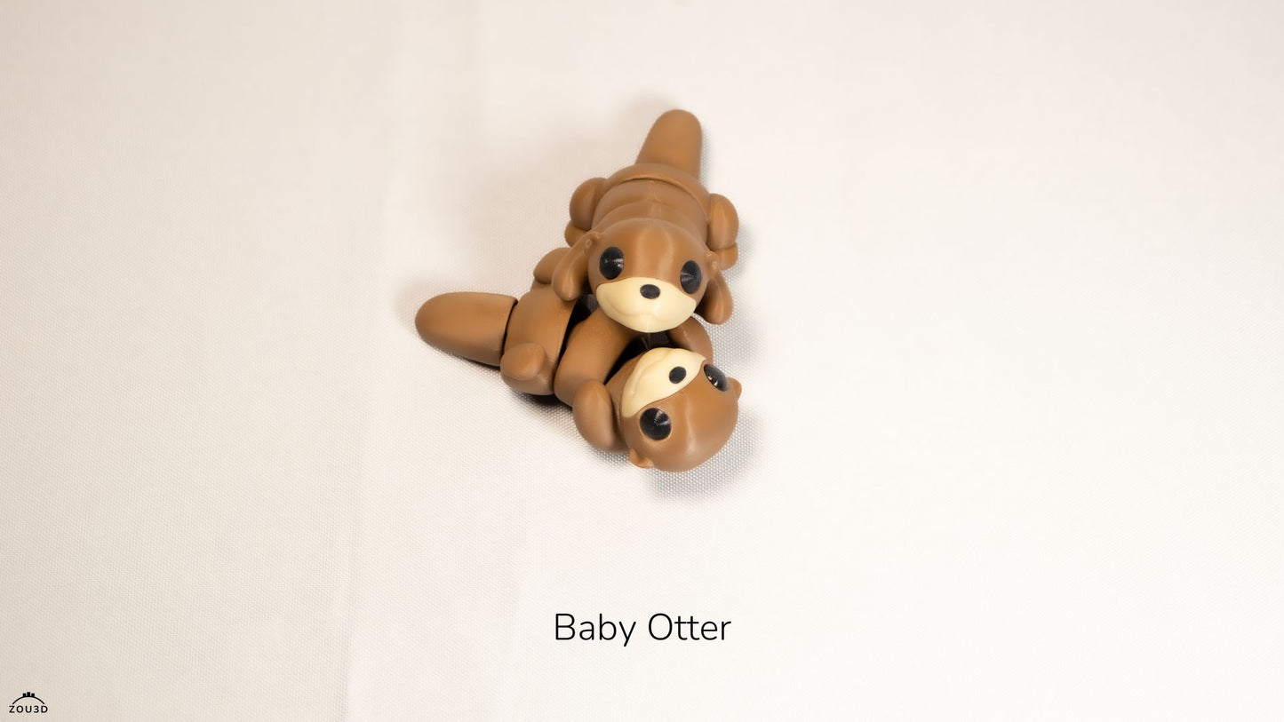 Flexi Animal Keychain