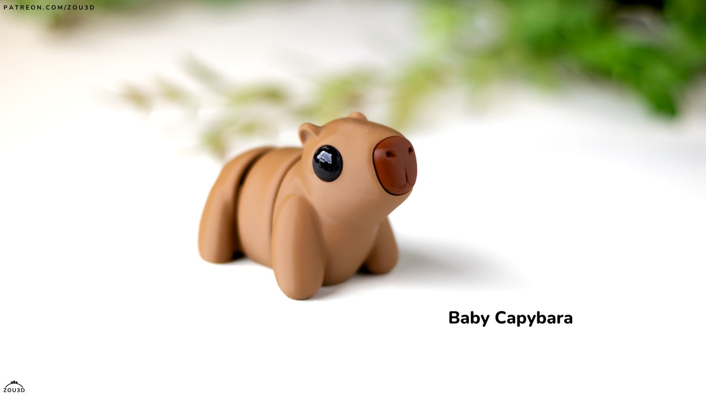 Flexi Animal Keychain