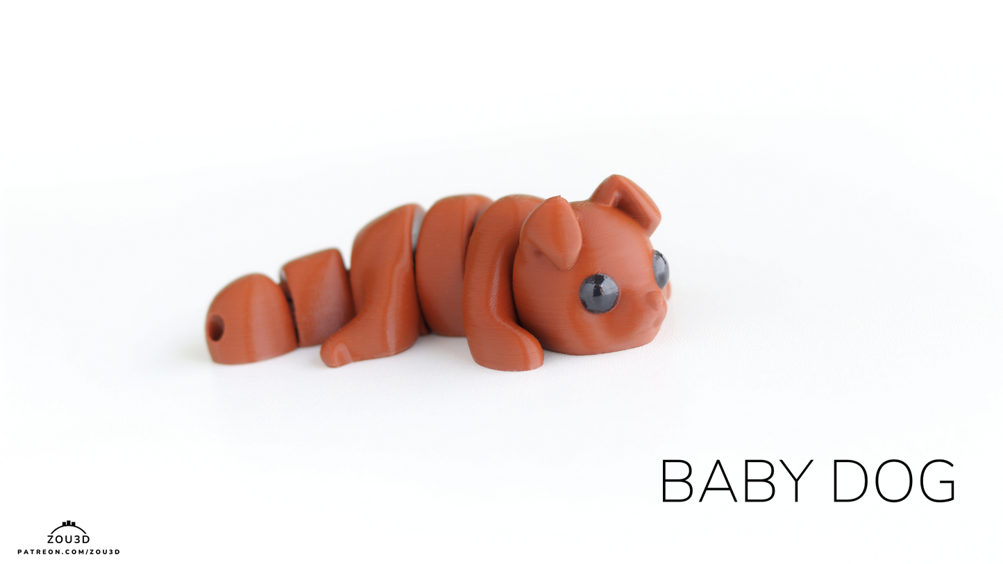 Flexi Animal Keychain